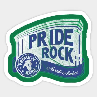 Pride Rock Asante Amber Sticker